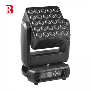 12W CREE 4 In 1 LED Matrix Moving Head 0-100% Linear Dimming