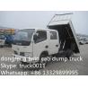 HOT SALE best price ISUZU 4*2 LHD double cabs 3tons dump tipper truck, good
