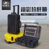 China Camión con ruedas insonorizadas personalizables y estuche de almacenamiento de metal negro bloqueable con caja de herramientas de aluminio IP67 impermeable wholesale