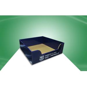 China Recyclable POP Cardboard Display Trays For Promoting Football supplier