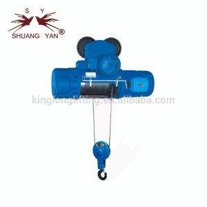 China CD/MD Electric Cable Hoist , Electric Rope Hoist Alloy Steel Low Noise High Efficiency supplier