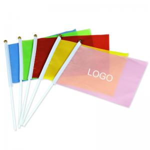 Colorful Dacron Small Colorful Flag Games Cheering Flags Logo Customized