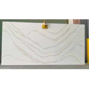 Scratch Resistant Artificial Quartz Stone 26"X96" Rock Color