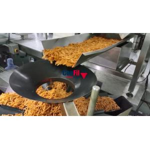 200 Gram Sticky Snack Food Packaging Machine With Multihead Weigher Filling