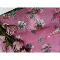 China 100% Silk Allover Colored Embroidered Floral Sequin Fabric on sale