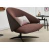 China 0.8cbm Cashmere Upholstered Leisure Chair 4 Spoke wholesale