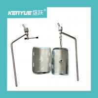China Silver White Iron Leg Rest Metal Material Medical For Hospital Bed on sale