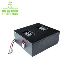 China OEM 48V 72v 100ah 200ah Lifepo4 Lithium Ion Battery Pack For AGV Golf Cart supplier