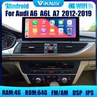 China 12.3 Inch Audi Android Radio GPS Navigation For A6 A6L A7 2012 2019 on sale