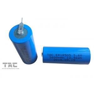 Blue Jacket Non - Rechargeable Lithium Battery ER18505 3600mAh For Instrument