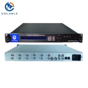China 専門衛星IrdのDVBS2衛星TVの受信機のデコーダー6 RF + 2 ASIの入力 on sale