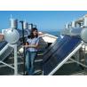 solar geyser water heater with coper coil heat exchanger