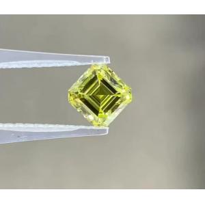 1.04 Carat Aches CVD Lab Created Yellow Diamond With Jewelry Accessories