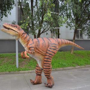China Trajes de dinosaurio animatrónicos de 3-4m para el parque de atracciones y el Jurassic Park wholesale