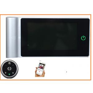 China Night Vision Digital Door Peephole Viewer Video Recording Monitor WIFI supplier