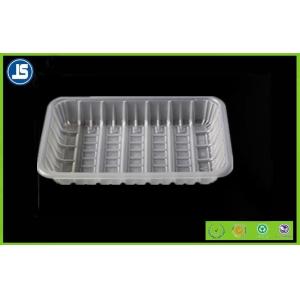 China PET Clear Plastic Frozen Plastic Food Packaging Trays , Disposable Food Tray wholesale
