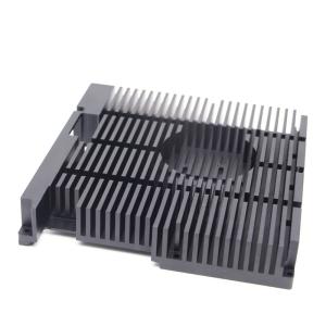 China Radiateur en aluminium de usinage expulsé de pièces de commande numérique par ordinateur pour l'équipement industriel supplier