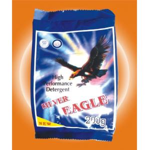 Alto rendimiento Eagle de plata detergente 200g, ingredientes de la ropa en detergente