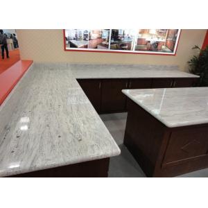 Gray White Indian Granite Kitchen Counter Tops , Household Granite Kitchen Worktops