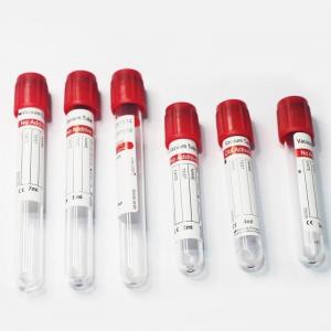 China Non Activator Vacuum Plain Blood Collection Test Tubes vacuum blood colletion tube No Additive supplier