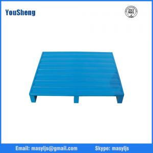 China 2-way entry storage steel pallet warehouse metal pallet supplier