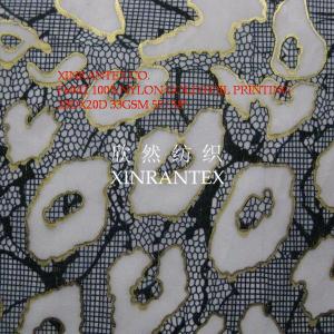 China F6042 sun-protective cloth fabric 100%nylon taffeta silver foil finishing in summer season supplier