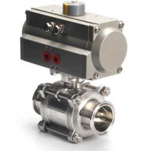 SS316L PN6~PN16 Stainless Steel Sanitary Valves Intelligent Control