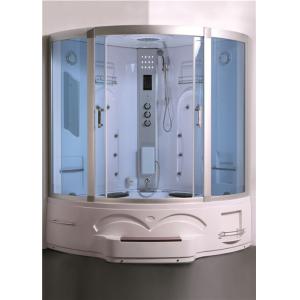 China Multi Colored Steam Shower Bath Combo , Whirlpool Steam Shower Combo With Radio supplier