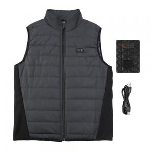 OEM Worsted Outdoor Heated Vest Battery Powered Warming Vest