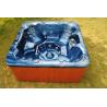 China All seats acrylic shell massage outdoor 1220 liters hot tub, 2250 * 2250 * 960 mm wholesale