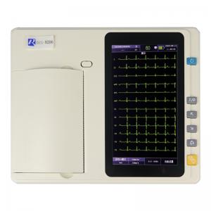 China 7 inch TFT Screen Medical Instrument 3/6 channel ECG Machine for Hospital Clinical Family use supplier