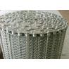 Customized Metal Conveyor Belts Mesh Heat Resistant Strong Tension Flat Surface