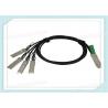 40Gbps SPF Fiber Optic QSFP-4SFP10G-CU3M Transceiver Passive 3 Meters Cable