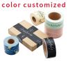 China Eco Friendly BOPP Packing Tape Waterproof Self Adhesive Kraft Paper Tape Custom Logo Printed wholesale