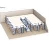 High Strength Mezzanine Floor Construction , Warehouse Mezzanine Floor