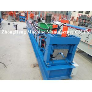 China 0.32 - 0.7mm red Glazed Tile Roll Forming Machine For PPGI Roofing panel supplier
