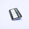 China Azkaban Prison Iron Hard Enamel Silver Finishing Lapel Pin Custom with Butterfly Clutches wholesale