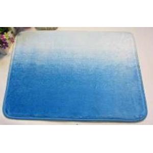 China Washable blue and white Water Absorbing Rugs non slip Door Mats Eco friendly supplier