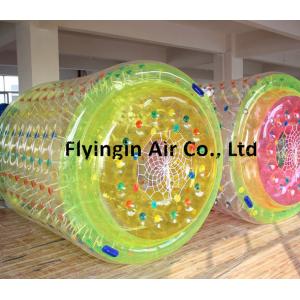 China Pvc Water Toys Inflatable Water Roller, Inflatable Water Walking Ball for Game supplier