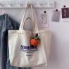 China Newest Fashinable Customizable Size Canvas Shoulder Bag with Silk Screen Printing wholesale