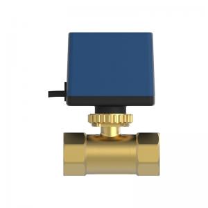 China IP55 Brass Motorized Ball Valve / 2Way , 3Way Electric Operated Ball Valve supplier