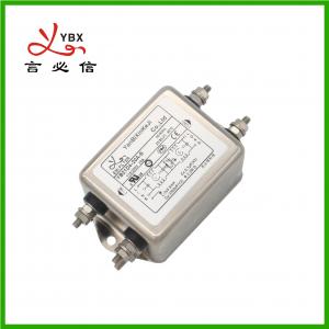 China Low Pass Single Phase Emi Filter Rated Current 1a To 50a For Electronic Devices supplier