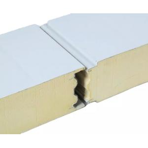 Building Wall 30~50kg/M3 Polyurethane Cold Room Panels Noise Reduction Heat Insulation