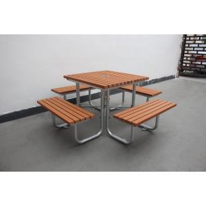 Commercial Outdoor Recycled Plastic Picnic Table And Chair OEM ODM