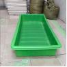 Green Color Aquaponic Grow Bed With Standing For Greenhousr Aquaponic Systems