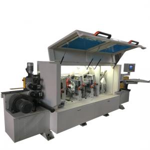 China Straight full automatic PVC edge banding machine for door cabinets KC370D supplier