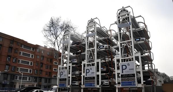 Electricity Powered Vertical Rotary Parking System For Space saving Parking Solution