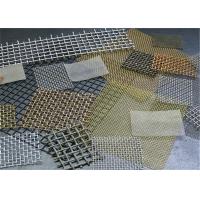 China 1-120 Mesh Stainless Steel Crimped Wire Mesh / Cloth / Net For Smoking Pipe on sale