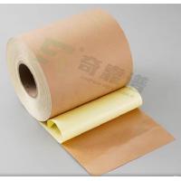 China Light Brown Kraft Paper Adhesive Sticker Paper in Sheet for offset printing on sale