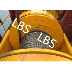 2 / 3 Ton LBS Grooved Drum / Windlass Winch With Depth Indicator